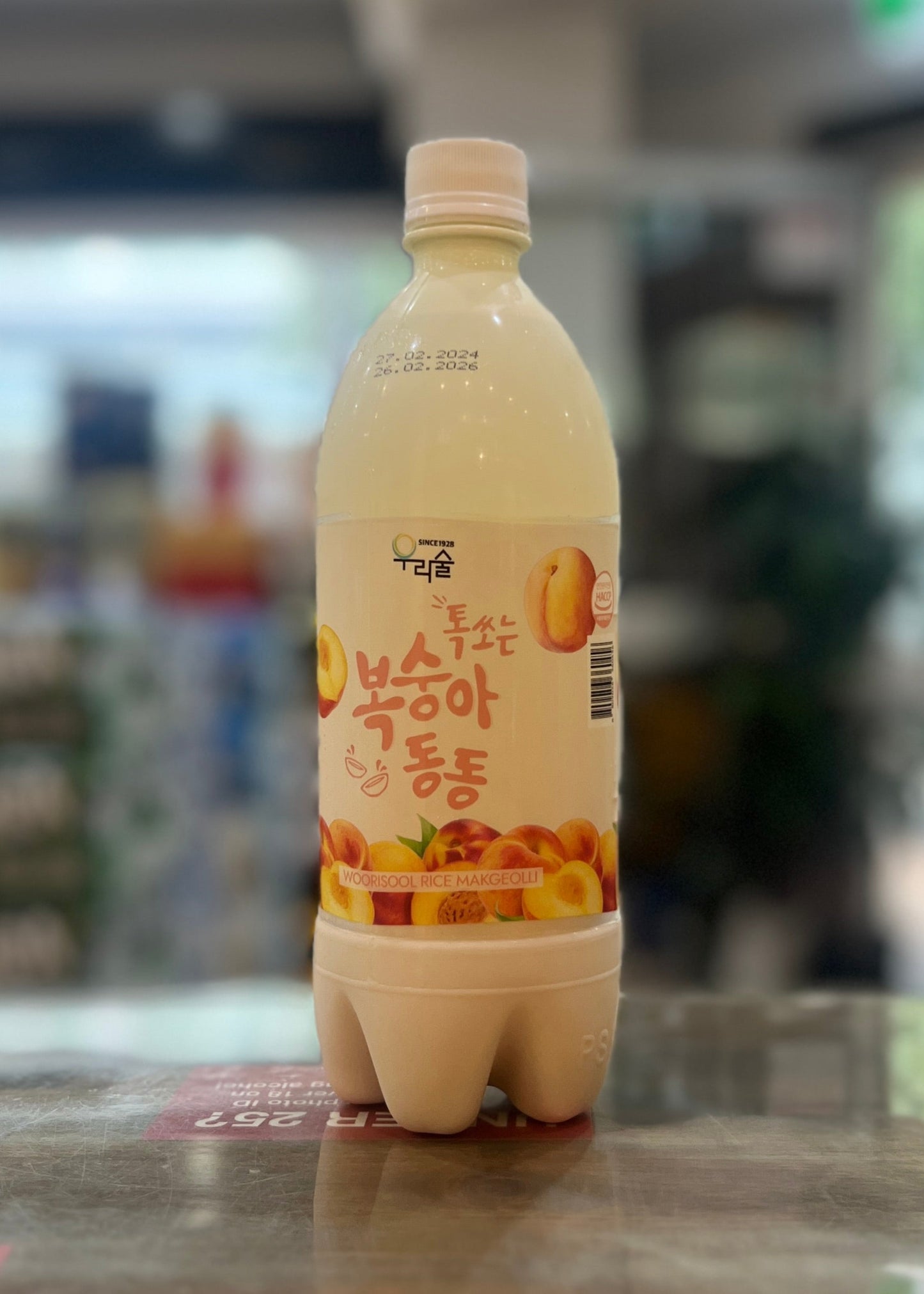 WOORISOOL Peach Makgeolli 750ml