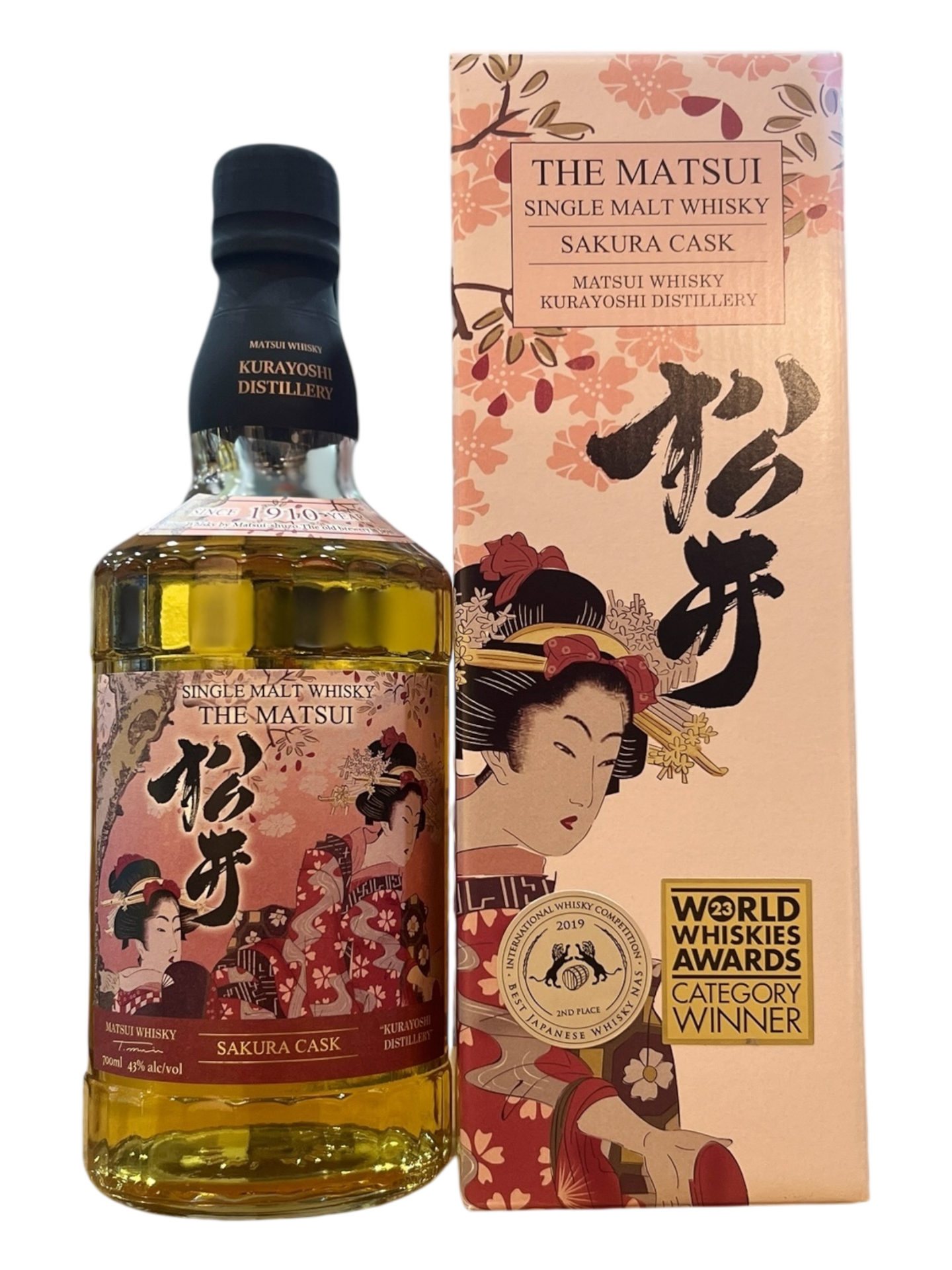 [Whisky] MATSUI Single Malt Sakura Cask 700ml