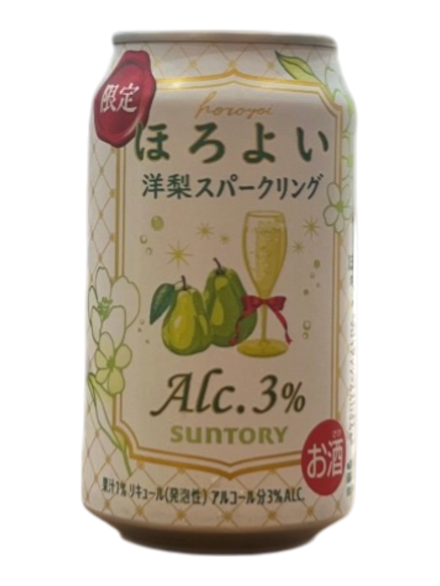 [RTD] SUNTORY Horoyoi Sparkling Pear 350ml