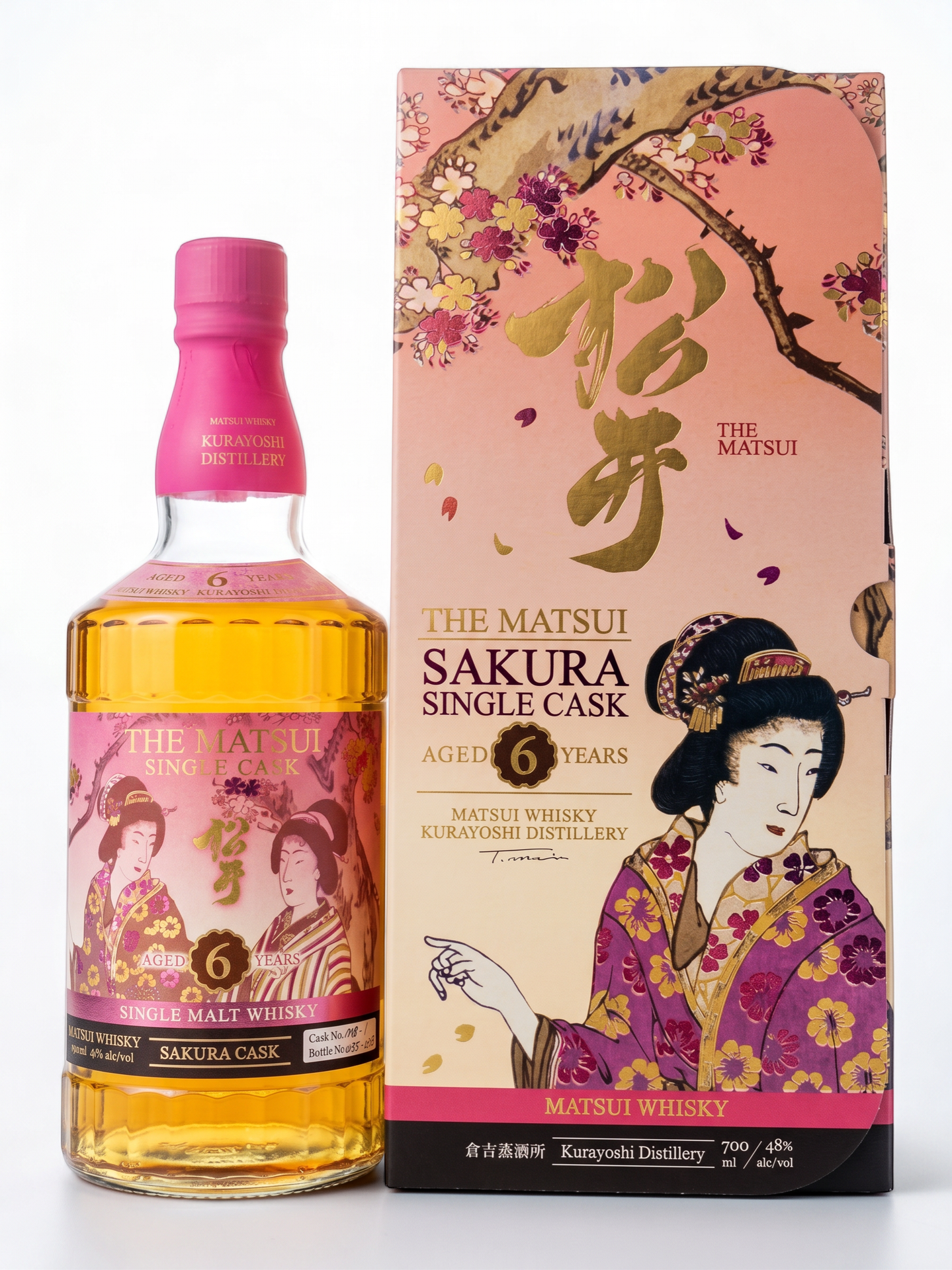 [Whisky] MATSUI Single Malt Sakura Cask 6 YEARS 700ml